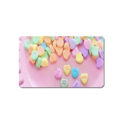 Valentine Day Heart Capsule Magnet (name Card)