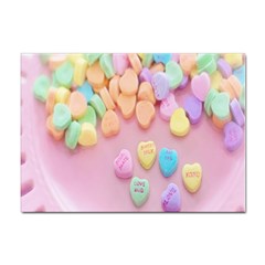 Valentine Day Heart Capsule Sticker A4 (10 Pack) by artworkshop