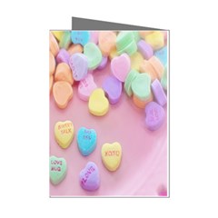 Valentine Day Heart Capsule Mini Greeting Cards (pkg Of 8) by artworkshop