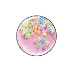 Valentine Day Heart Capsule Hat Clip Ball Marker (4 Pack) by artworkshop