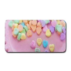 Valentine Day Heart Capsule Medium Bar Mat by artworkshop