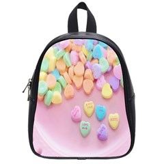 Valentine Day Heart Capsule School Bag (small) by artworkshop