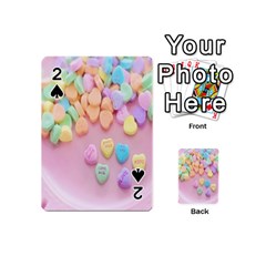 Valentine Day Heart Capsule Playing Cards 54 Designs (mini) by artworkshop