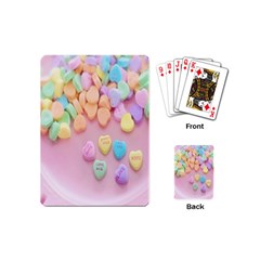 Valentine Day Heart Capsule Playing Cards Single Design (mini) by artworkshop