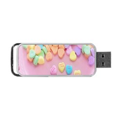 Valentine Day Heart Capsule Portable Usb Flash (one Side) by artworkshop