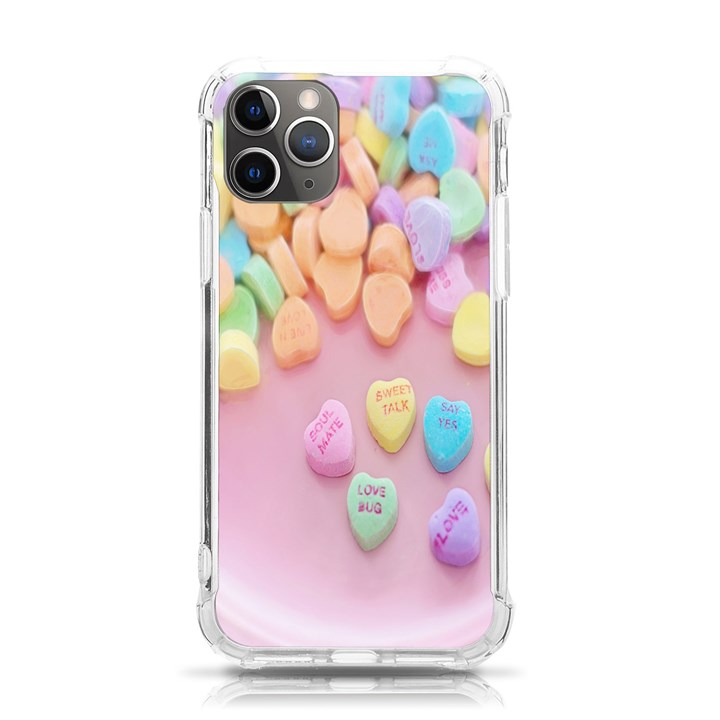 Valentine Day Heart Capsule iPhone 11 Pro 5.8 Inch TPU UV Print Case