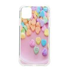 Valentine Day Heart Capsule Iphone 11 Tpu Uv Print Case by artworkshop