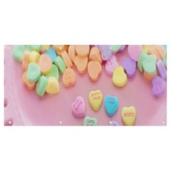 Valentine Day Heart Capsule Banner And Sign 8  X 4 