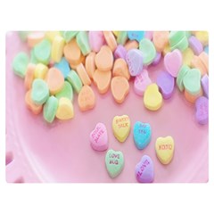 Valentine Day Heart Capsule Premium Plush Fleece Blanket (extra Small)