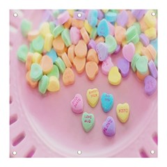 Valentine Day Heart Capsule Banner And Sign 3  X 3 