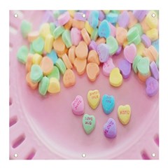 Valentine Day Heart Capsule Banner And Sign 4  X 4 