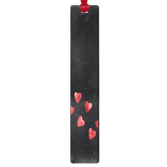 Valentine Day Heart Flower Large Book Marks by artworkshop