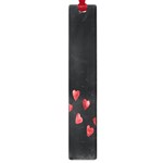 Valentine Day Heart Flower Large Book Marks Front