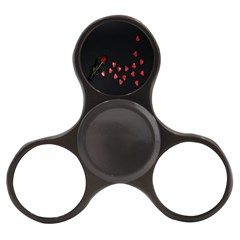 Valentine Day Heart Flower Finger Spinner by artworkshop