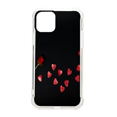 Valentine Day Heart Flower Iphone 11 Pro 5 8 Inch Tpu Uv Print Case by artworkshop