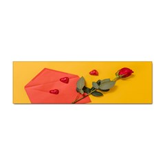 Valentine Day Heart Flower Gift Sticker Bumper (100 Pack)