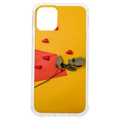 Valentine Day Heart Flower Gift Iphone 12 Mini Tpu Uv Print Case	 by artworkshop