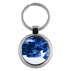 Moving Water And Ink Key Chain (round)