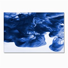 Moving Water And Ink Postcard 4 x 6  (pkg Of 10) by artworkshop