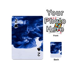 Moving Water And Ink Playing Cards 54 Designs (mini) by artworkshop