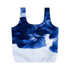 Moving Water And Ink Full Print Recycle Bag (m) by artworkshop