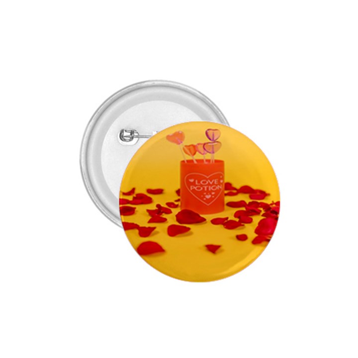 Valentine Day Heart Love Potion 1.75  Buttons