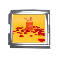 Valentine Day Heart Love Potion Mega Link Italian Charm (18mm)