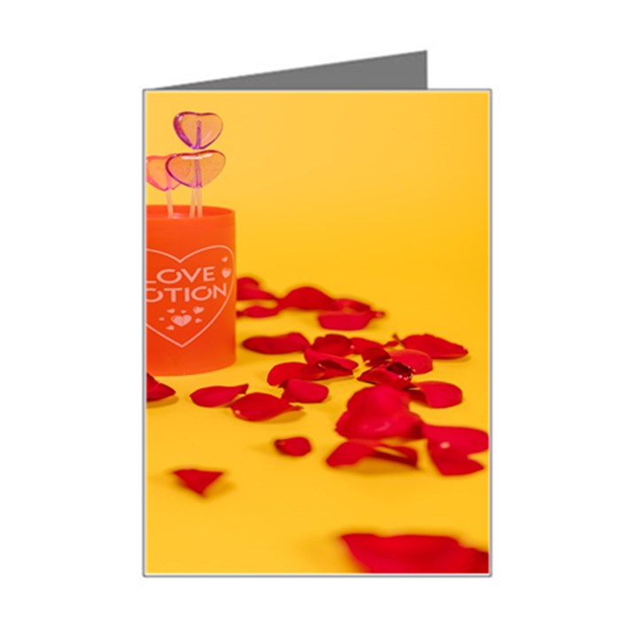 Valentine Day Heart Love Potion Mini Greeting Card