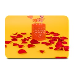 Valentine Day Heart Love Potion Plate Mats by artworkshop