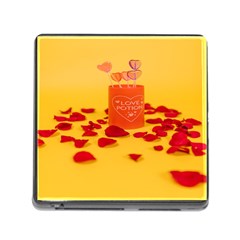 Valentine Day Heart Love Potion Memory Card Reader (square 5 Slot) by artworkshop