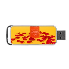 Valentine Day Heart Love Potion Portable Usb Flash (two Sides) by artworkshop