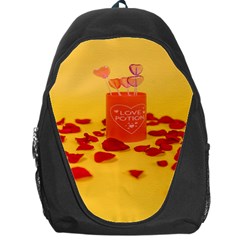 Valentine Day Heart Love Potion Backpack Bag by artworkshop