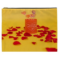 Valentine Day Heart Love Potion Cosmetic Bag (xxxl) by artworkshop