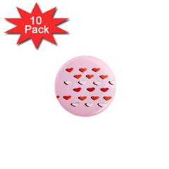 Lolly Candy  Valentine Day 1  Mini Magnet (10 Pack)  by artworkshop