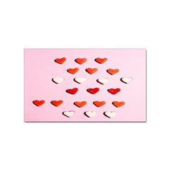 Lolly Candy  Valentine Day Sticker (rectangular) by artworkshop