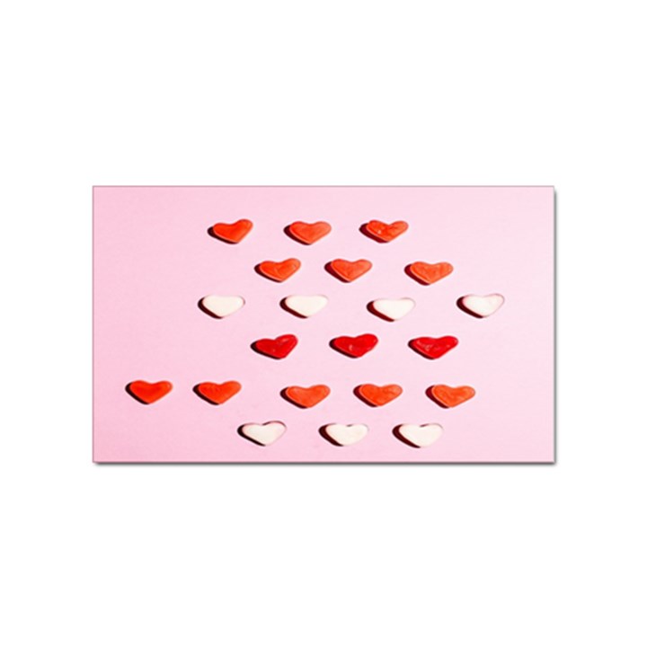 Lolly Candy  Valentine Day Sticker (Rectangular)