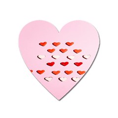 Lolly Candy  Valentine Day Heart Magnet by artworkshop