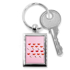 Lolly Candy  Valentine Day Key Chain (rectangle) by artworkshop