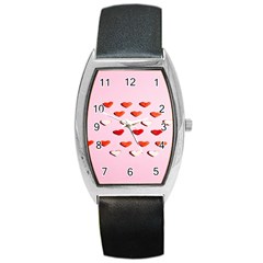 Lolly Candy  Valentine Day Barrel Style Metal Watch by artworkshop