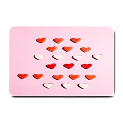 Lolly Candy  Valentine Day Small Doormat by artworkshop