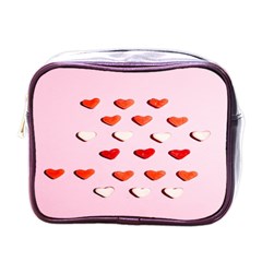 Lolly Candy  Valentine Day Mini Toiletries Bag (one Side) by artworkshop