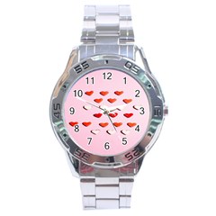 Lolly Candy  Valentine Day Stainless Steel Analogue Watch by artworkshop