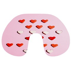 Lolly Candy  Valentine Day Travel Neck Pillow by artworkshop