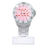 Lolly Candy  Valentine Day Plastic Nurses Watch Front