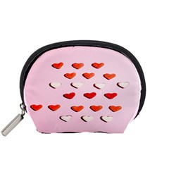 Lolly Candy  Valentine Day Accessory Pouch (small) by artworkshop