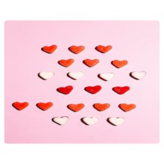 Lolly Candy  Valentine Day Premium Plush Fleece Blanket (medium) by artworkshop