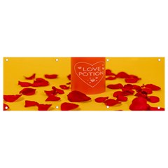 Valentine Day Heart Love Potion Banner And Sign 9  X 3  by artworkshop