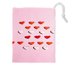 Lolly Candy  Valentine Day Drawstring Pouch (5xl) by artworkshop