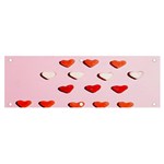 Lolly Candy  Valentine Day Banner and Sign 6  x 2  Front