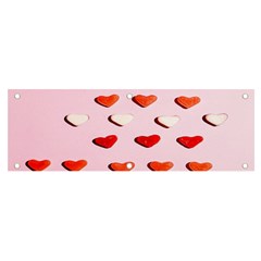 Lolly Candy  Valentine Day Banner And Sign 6  X 2  by artworkshop